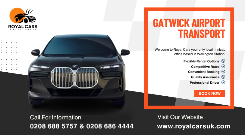 Gatwick Airport Transport, 24/7 Cabs Available